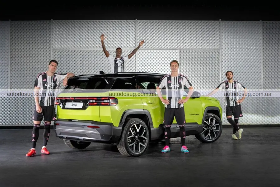 Jeep розкриває оновлений Compass завдяки співпраці з «Ювентусом»