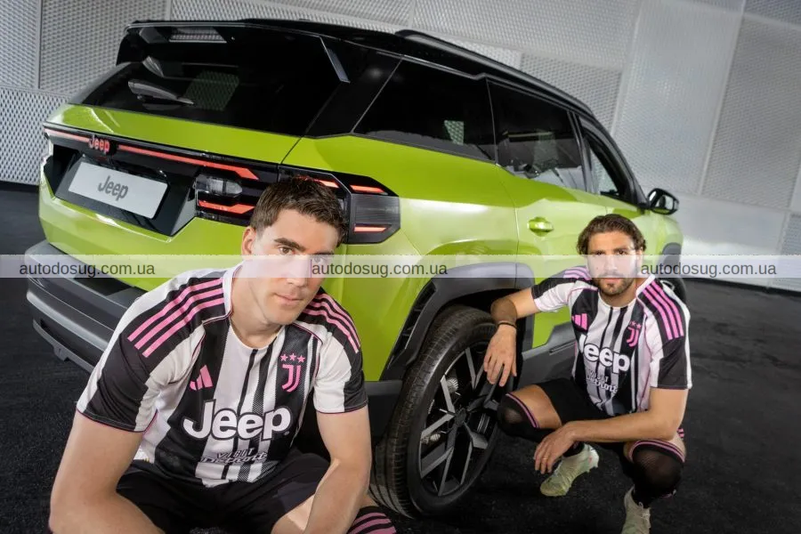 Jeep розкриває оновлений Compass завдяки співпраці з «Ювентусом»