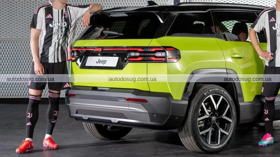 Jeep розкриває оновлений Compass завдяки співпраці з «Ювентусом»