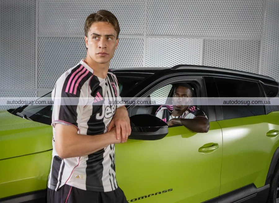 Jeep розкриває оновлений Compass завдяки співпраці з «Ювентусом»