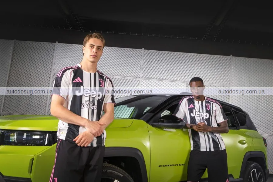 Jeep розкриває оновлений Compass завдяки співпраці з «Ювентусом»