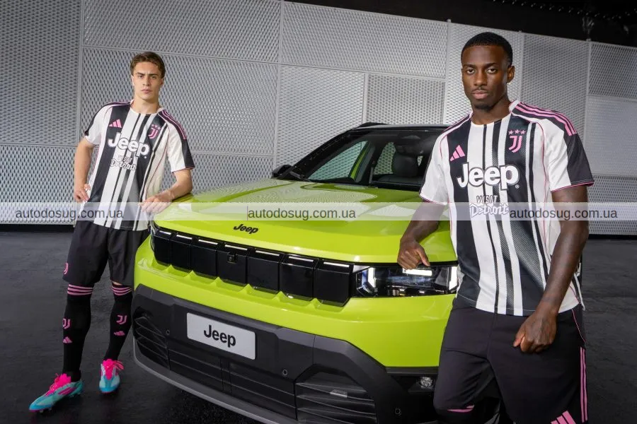 Jeep розкриває оновлений Compass завдяки співпраці з «Ювентусом»