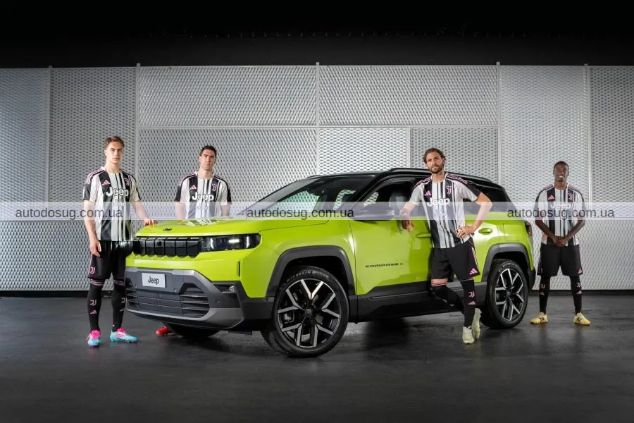 Jeep розкриває оновлений Compass завдяки співпраці з «Ювентусом»
