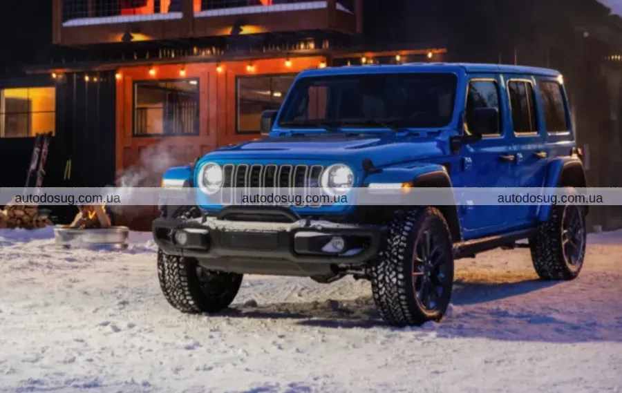 Jeep Wrangler 4xe Backcountry 2025: гібридний позашляховик з покращеними можливостями
