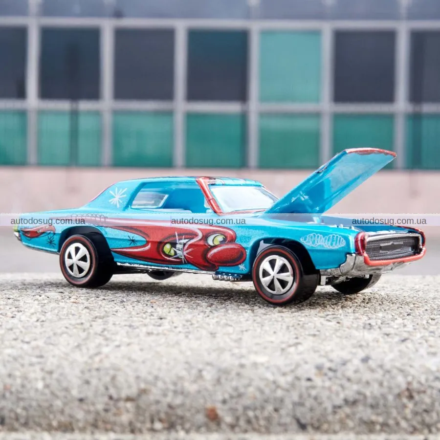 Кастомайзери перетворюють Ford Thunderbird на яскраву Hot Wheels-ікону