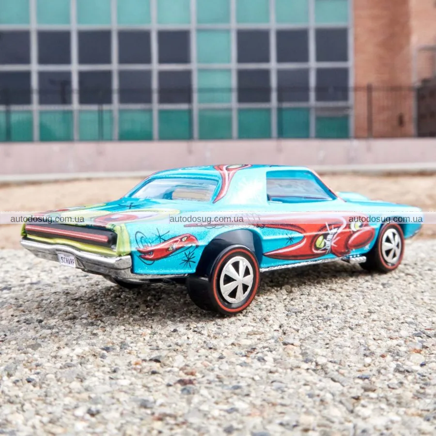Кастомайзери перетворюють Ford Thunderbird на яскраву Hot Wheels-ікону