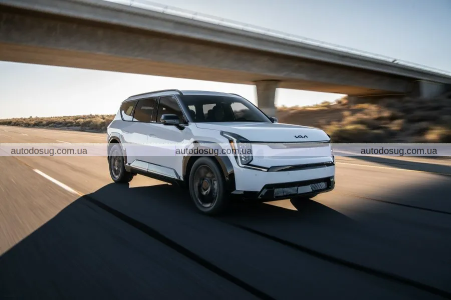 Kia оновлює EV9 2026 року версією Nightfall та покращеною продуктивністю