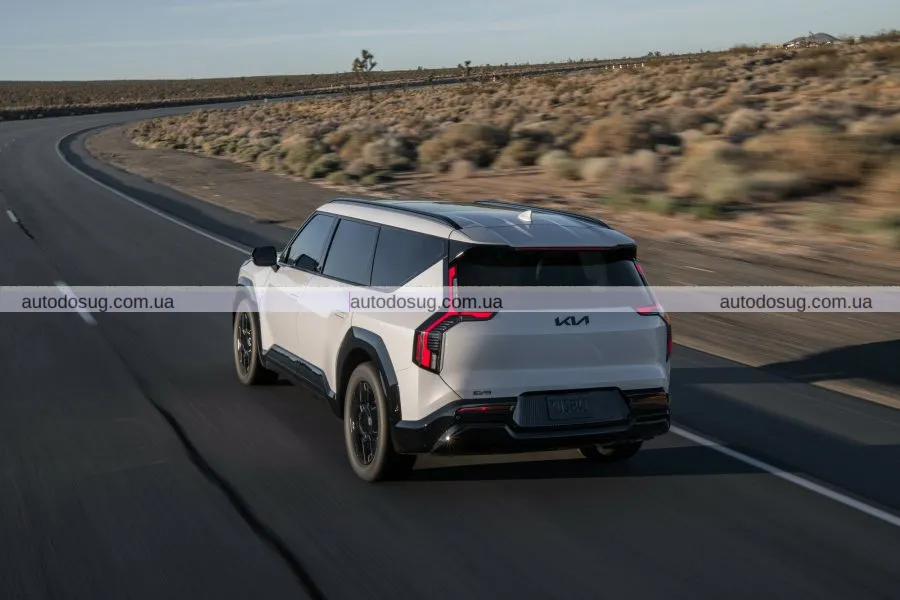 Kia оновлює EV9 2026 року версією Nightfall та покращеною продуктивністю