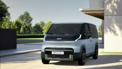 Kia PV5: серійна версія електромобіля майже не відрізняється від концепту