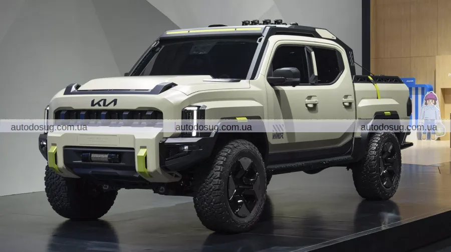 Kia розробляє новий середньорозмірний пікап