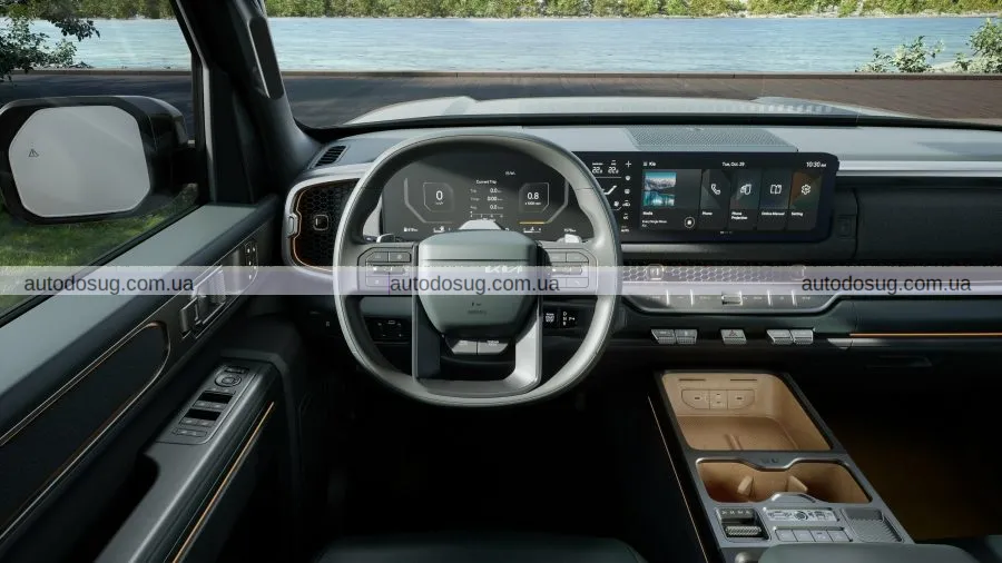 Kia Tasman: оновлення дизайну з кольоровими крилами