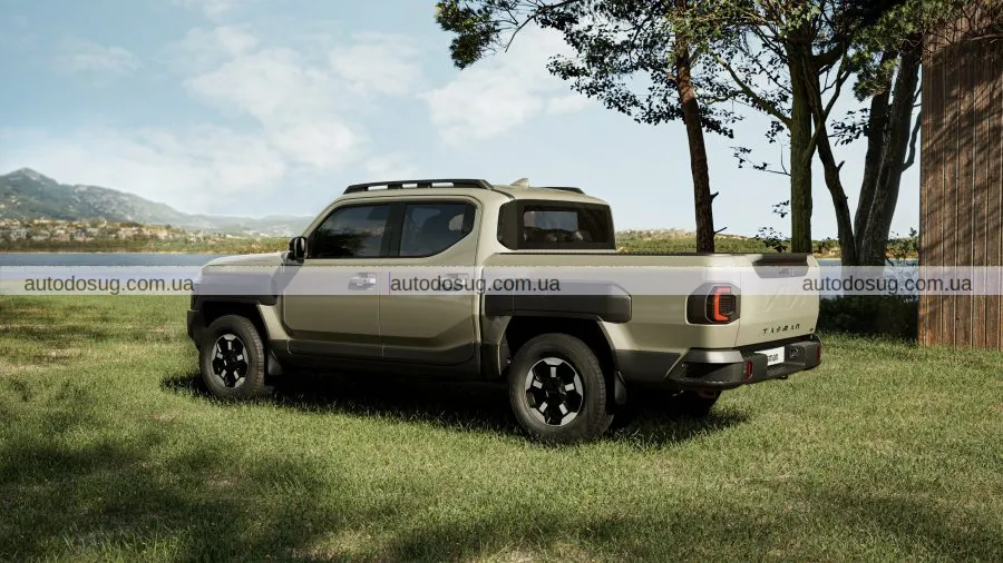 Kia Tasman: оновлення дизайну з кольоровими крилами