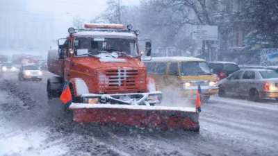 Київ у сніговій пастці