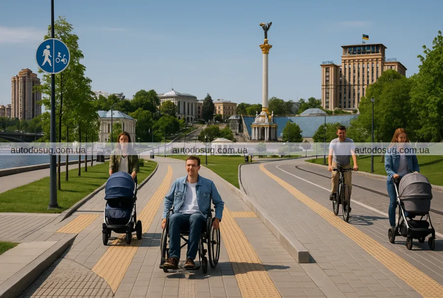 Київ запускає новий безбар’єрний маршрут від Оболоні до центру міста