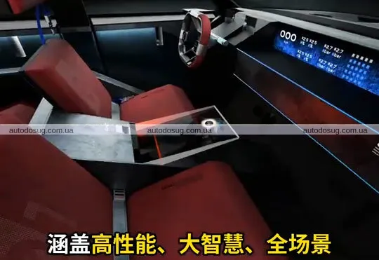 Китайський пікап схожий на Cybertruck та Hummer