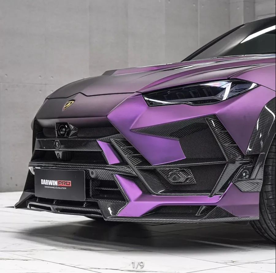 Lamborghini Urus Performante: фіолетовий супер-SUV із вуглецевим акцентом