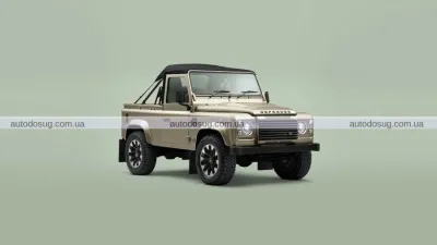 Land Rover Classic представила Defender V8 Works Bespoke Soft Top
