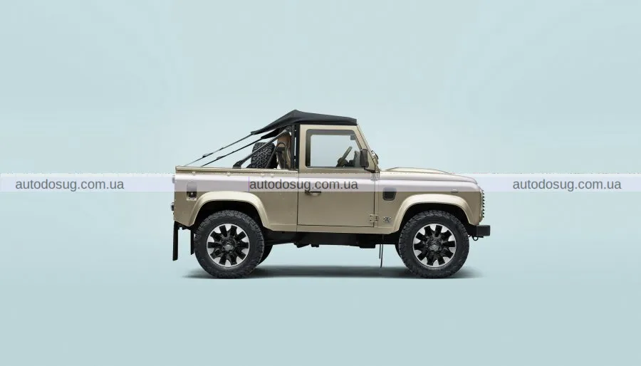 Land Rover Classic представила Defender V8 Works Bespoke Soft Top