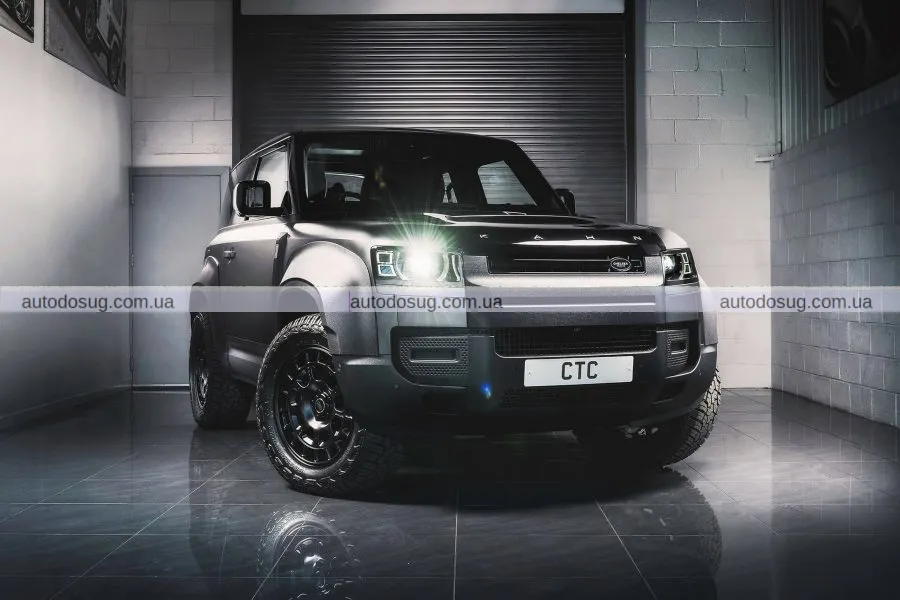 Land Rover Defender змінює обличчя