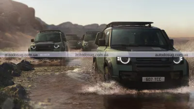 Land Rover оживляє дух Camel Trophy у новому Defender, але без дизеля і диму