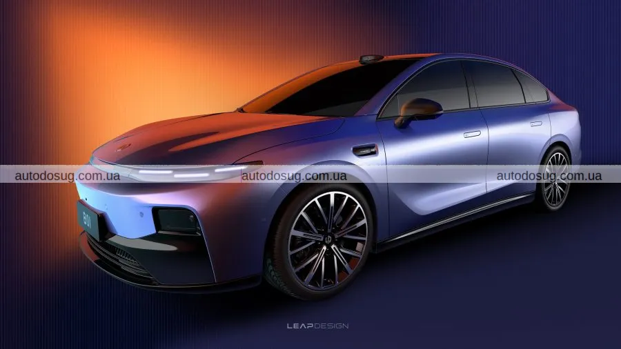 Leapmotor B01 дебютує як перший електроседан бренду