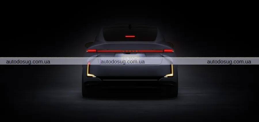 Lexus презентує новий ES та відмовляється від решітки радіатора