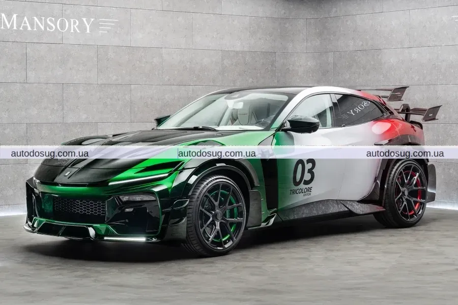 Mansory перетворює Ferrari Purosangue на ексцентричне шоу на колесах