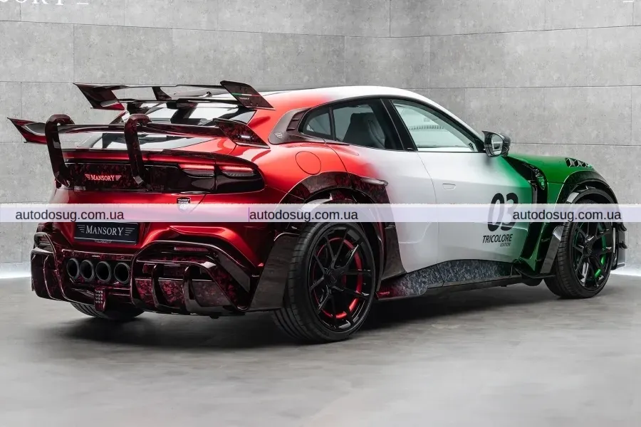 Mansory перетворює Ferrari Purosangue на ексцентричне шоу на колесах