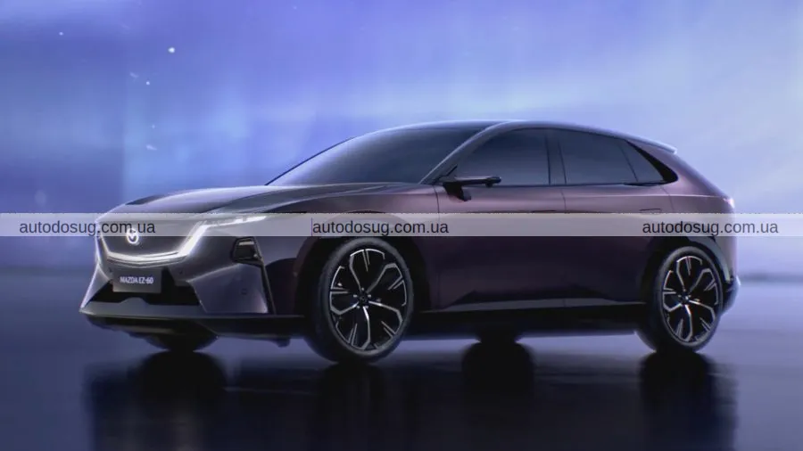 Mazda представила електричний кросовер EZ-60 із бензиновим подовжувачем ходу