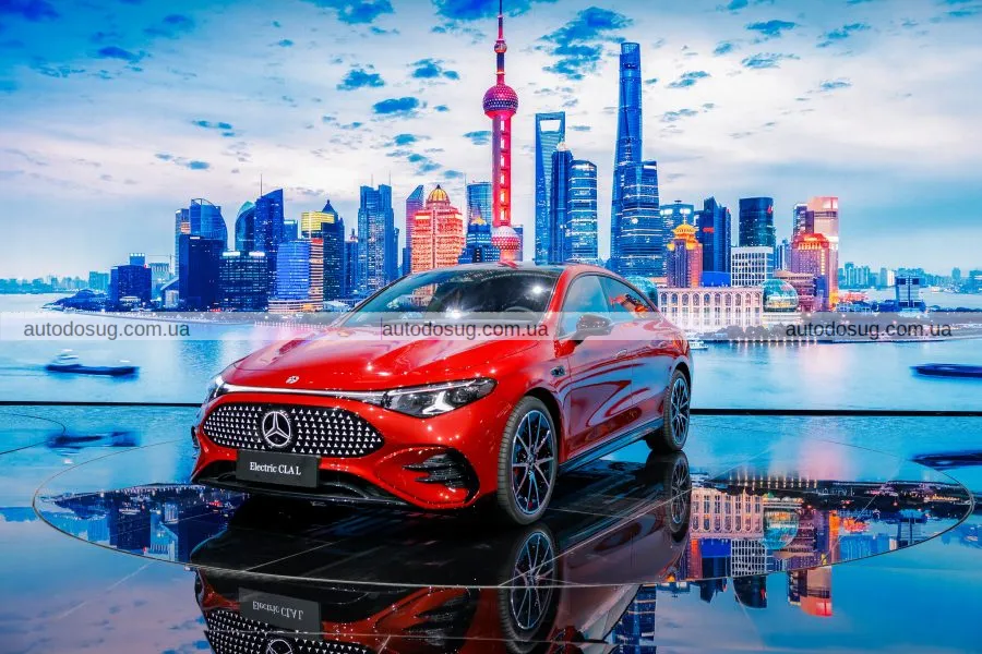 Mercedes-Benz презентує подовжену версію CLA L для китайського ринку