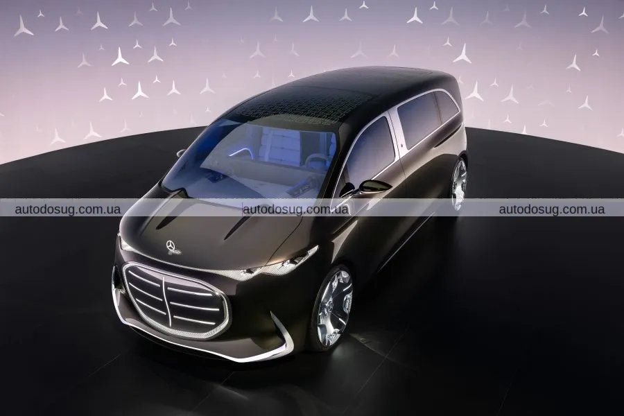 Mercedes-Benz презентує Vision V: електричний мінівен класу люкс з 65-дюймовим екраном
