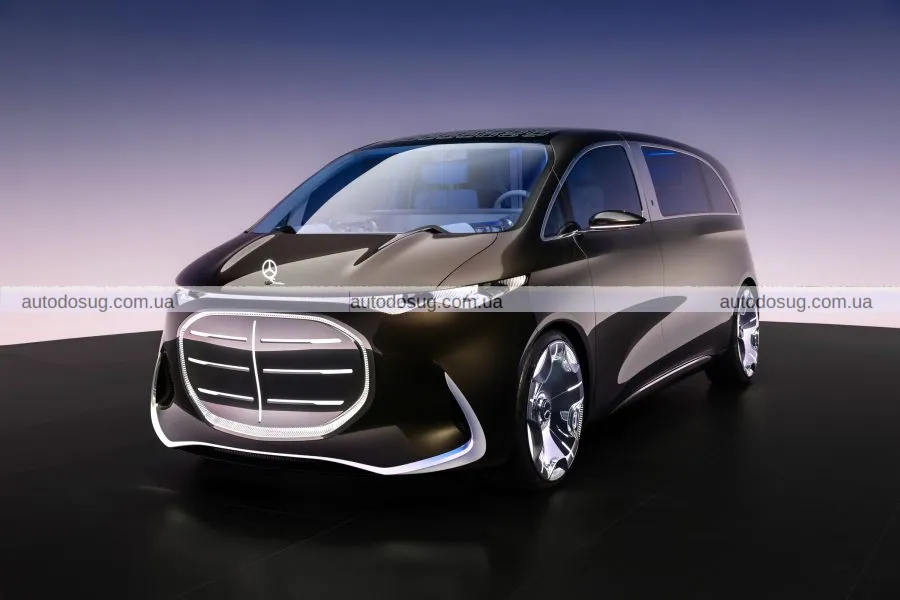 Mercedes-Benz презентує Vision V: електричний мінівен класу люкс з 65-дюймовим екраном