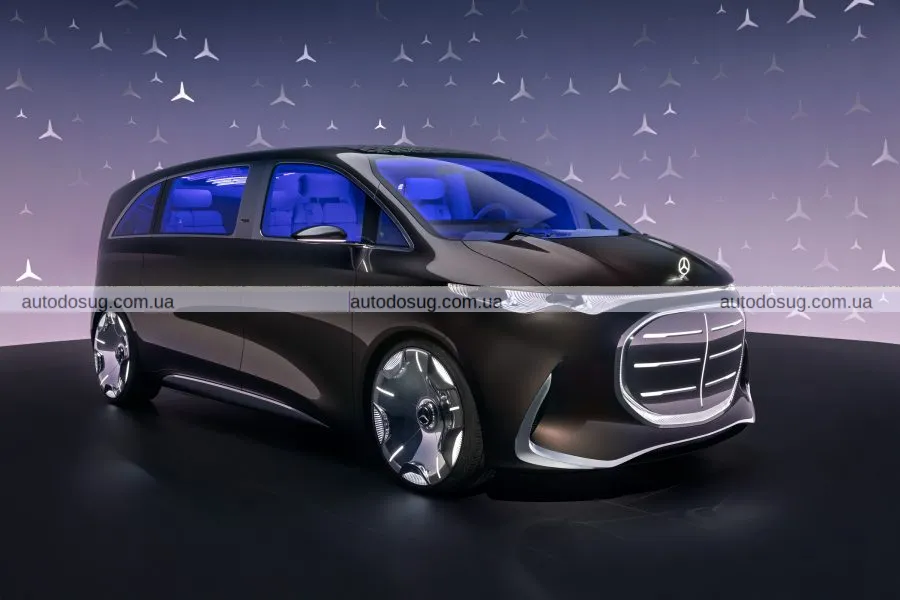 Mercedes-Benz презентує Vision V: електричний мінівен класу люкс з 65-дюймовим екраном