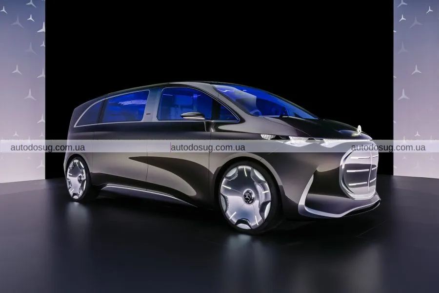 Mercedes-Benz презентує Vision V: електричний мінівен класу люкс з 65-дюймовим екраном