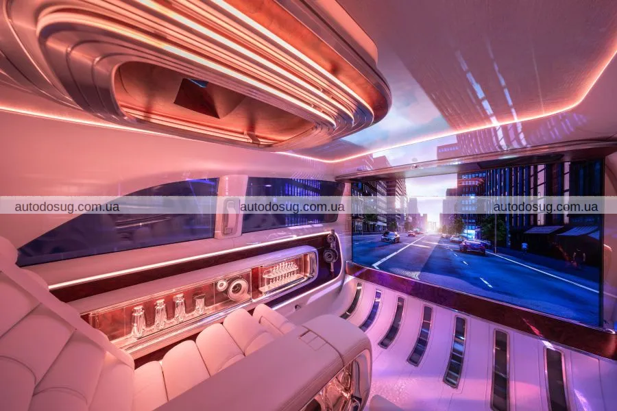 Mercedes-Benz презентує Vision V: електричний мінівен класу люкс з 65-дюймовим екраном