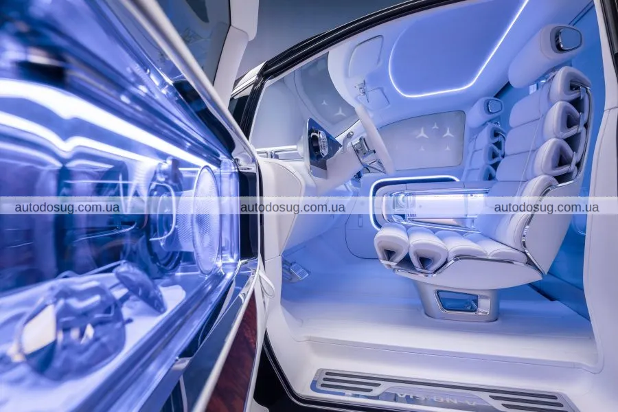 Mercedes-Benz презентує Vision V: електричний мінівен класу люкс з 65-дюймовим екраном