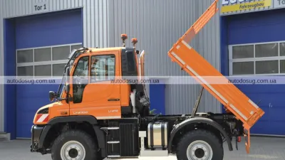 Mercedes-Benz запроваджує новий Unimog Low із зниженою посадкою
