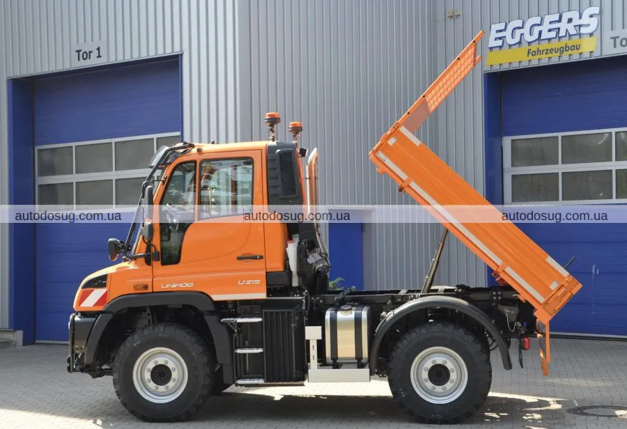 Mercedes-Benz запроваджує новий Unimog Low із зниженою посадкою