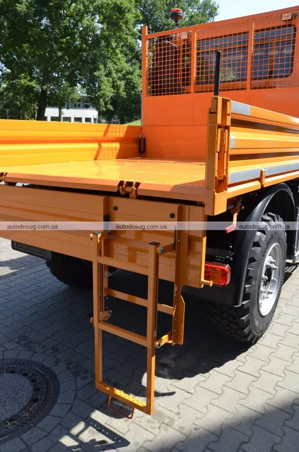 Mercedes-Benz запроваджує новий Unimog Low із зниженою посадкою