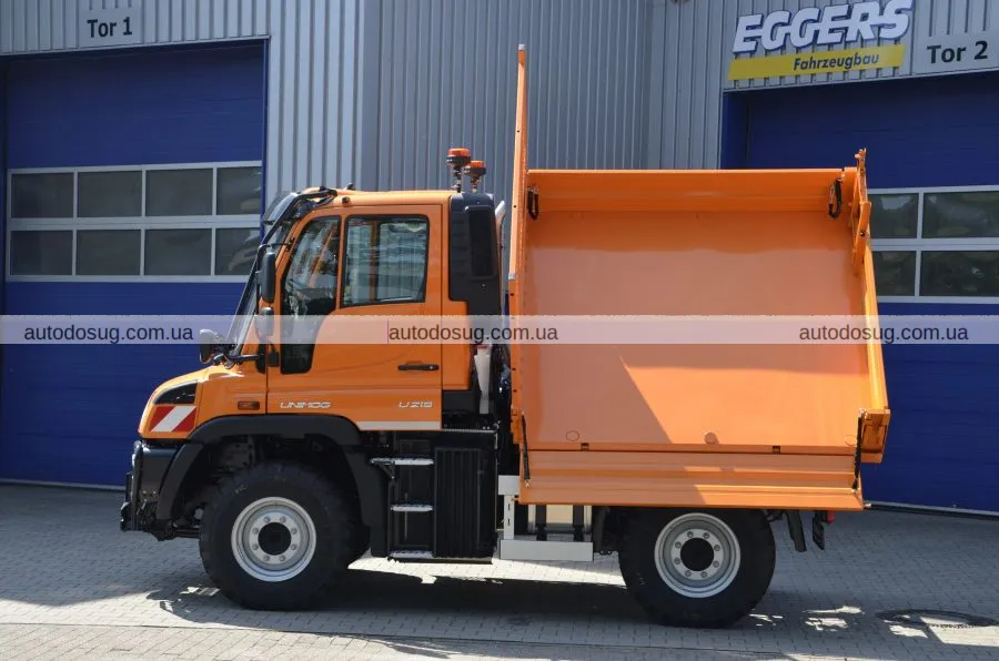 Mercedes-Benz запроваджує новий Unimog Low із зниженою посадкою