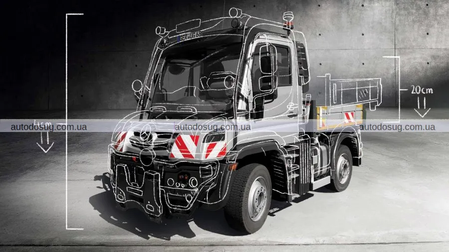 Mercedes-Benz запроваджує новий Unimog Low із зниженою посадкою