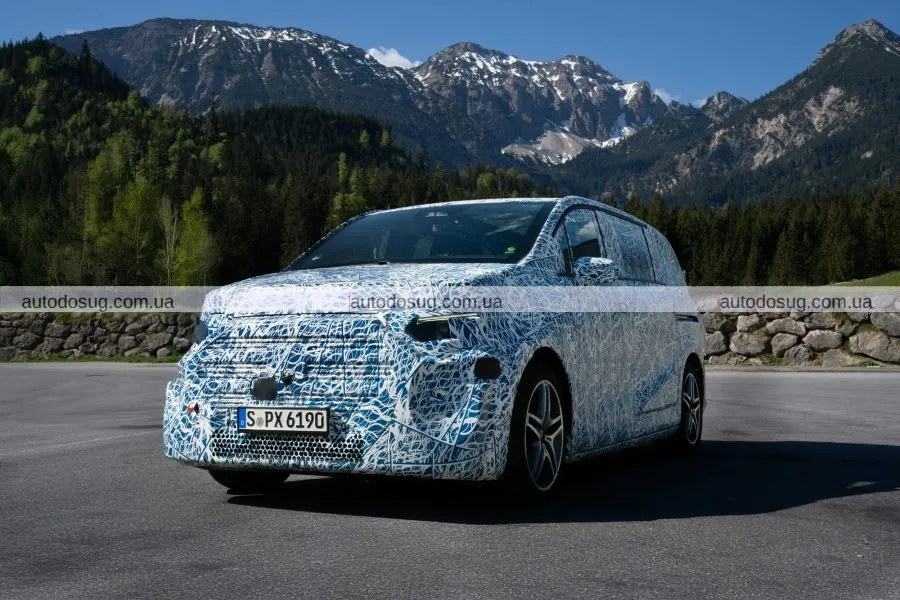 Mercedes представляє розкішний електричний фургон