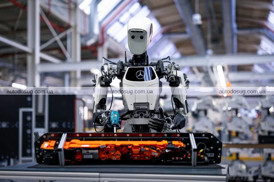 Mercedes використовуватиме людиноподібних роботів на виробництві