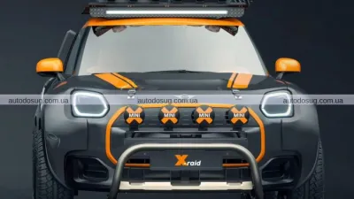 MINI переосмислює Countryman у стилі Dakar для нових пригод