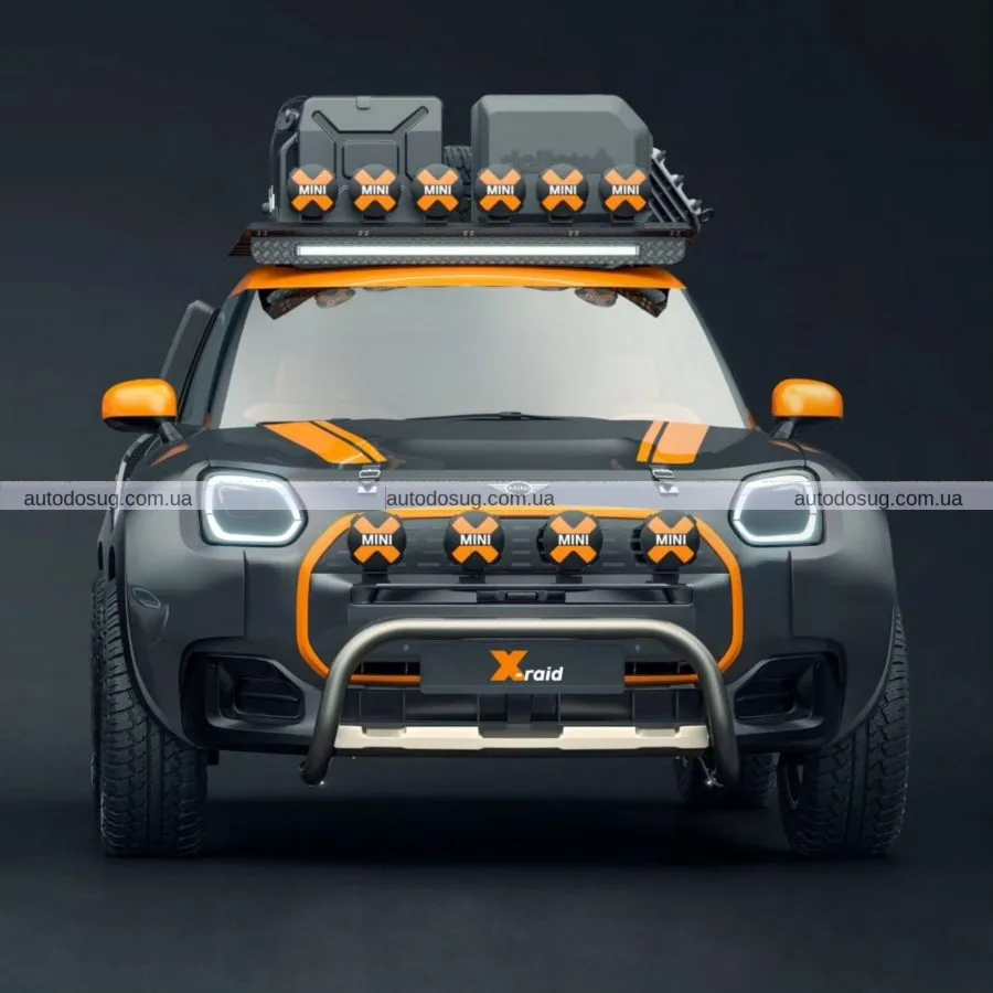 MINI переосмислює Countryman у стилі Dakar для нових пригод