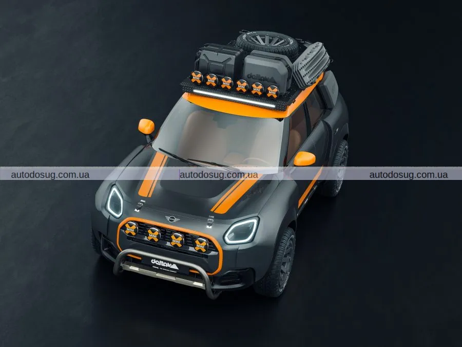 MINI переосмислює Countryman у стилі Dakar для нових пригод