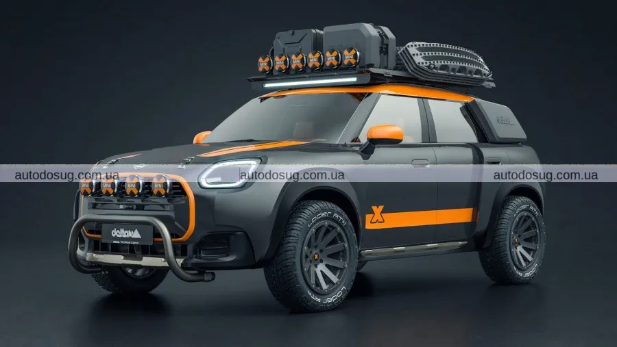 MINI переосмислює Countryman у стилі Dakar для нових пригод