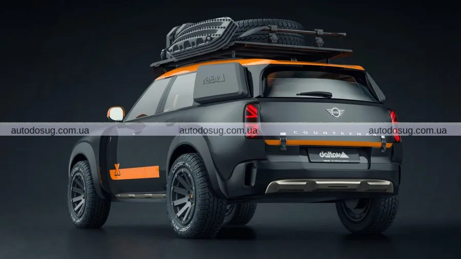 MINI переосмислює Countryman у стилі Dakar для нових пригод