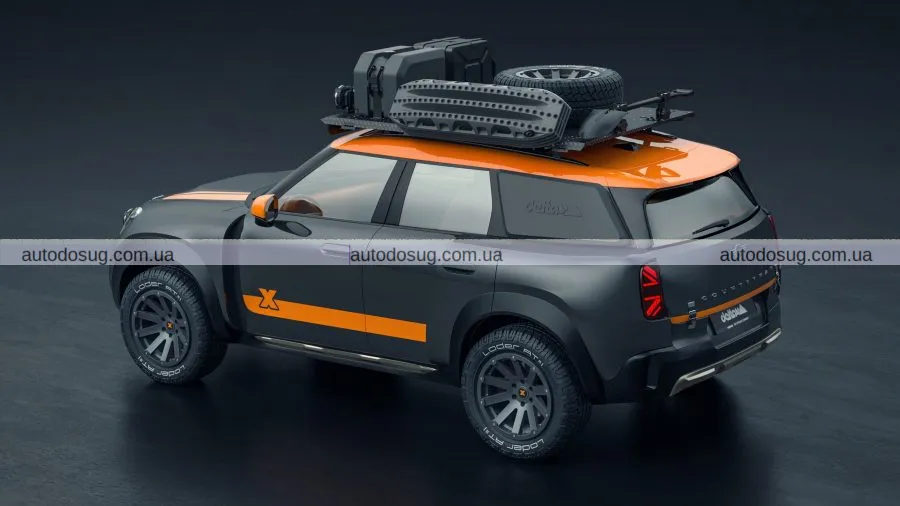 MINI переосмислює Countryman у стилі Dakar для нових пригод