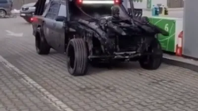 Мисливець на шахедів? Відео кринжатина